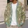 Adorable Puppy Dogs Golden Leaves Sage Green Spring Layering Gift For Dog Lovers All-over Print Knitted Cardigan - 5
