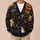 Black Halloween Ghost Pumpkin Candy Corn Witch Style For Cozy Autumn Weekend Wear All-over Print Knitted Cardigan - 6