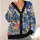 Fairytale Castle and Deer Gift For Her, Whimsical Everyday Layering For Storybook Fans All-over Print Knitted Cardigan - 4