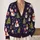 Snowman Polar Bear Holiday Cheer for Cozy Winter Gatherings and Family Festivities All-over Print Knitted Cardigan - 2