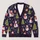 Snowman Polar Bear Holiday Cheer for Cozy Winter Gatherings and Family Festivities All-over Print Knitted Cardigan - 1