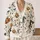 Spotted Cow Ghosts, Witch Hats And Pumpkin Moons For Playful Halloween Layering Outfits All-over Print Knitted Cardigan - 2