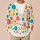 Multicolor Polka Dot Circles for Casual Weekend Layering and Date Night Style Wear All-over Print Knitted Cardigan - 6