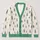 Teal Evergreen Trees for Cozy Winter Holiday Layering and Everyday Outdoor Lovers All-over Print Knitted Cardigan - 1