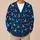 Colorful Reindeer And Star Holiday Motif For Cozy Winter Outfits For Women Plus Size All-over Print Knitted Cardigan - 6