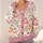 Pink Pumpkin Spider Web Halloween Style for Autumn Gatherings and Casual Weekend Wear All-over Print Knitted Cardigan - 4