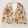 Pumpkin Bow Sunflower Autumn Style for Halloween and Thanksgiving Women’s Wear All-over Print Knitted Cardigan - 1