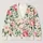 Pink Peony Garden Motifs for Romantic Everyday Layering and Feminine Spring Style All-over Print Knitted Cardigan - 1