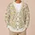 Watercolor Rabbit Wildflower Spring Style For Everyday Layering And Gift Giving Women All-over Print Knitted Cardigan - 6