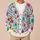 Colorful Floral Garden Motifs for Vacation Layering and Everyday Spring Outings for Her All-over Print Knitted Cardigan - 6