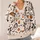 Spooky Skeletons Riding Brooms with Pumpkins for Cozy Autumn Vacation Outfits and Gifts All-over Print Knitted Cardigan - 4