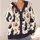 Black Cats, Pumpkins And Cauldrons For Halloween Cozy Layering Gift For Women And Witches All-over Print Knitted Cardigan - 4
