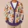 Festive Jack-O'-Lantern Witch Hats For Cozy Halloween Layering Women's Fall Style All-over Print Knitted Cardigan - 6