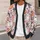 Halloween Ghost Pumpkin Bow Whimsy for Cozy Fall Outings and Casual Weekend Layering All-over Print Knitted Cardigan - 5