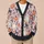 Halloween Ghost Pumpkin Bow Whimsy for Cozy Fall Outings and Casual Weekend Layering All-over Print Knitted Cardigan - 6