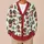 Dachshund Christmas Trees for Cozy Holiday Layering and Festive Winter Outings All-over Print Knitted Cardigan - 6