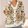 Pumpkin Bat Daisy Halloween Style For Cozy Fall Outings, Women’s Plus Size Casualwear All-over Print Knitted Cardigan - 4