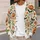 Pumpkin Bat Daisy Halloween Style For Cozy Fall Outings, Women’s Plus Size Casualwear All-over Print Knitted Cardigan - 5