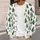 Green Christmas Tree Holiday Style for Festive Gatherings and Cozy Winter Layering All-over Print Knitted Cardigan - 5