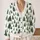 Green Christmas Tree Holiday Style for Festive Gatherings and Cozy Winter Layering All-over Print Knitted Cardigan - 2