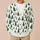 Green Christmas Tree Holiday Style for Festive Gatherings and Cozy Winter Layering All-over Print Knitted Cardigan - 6