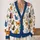Colorful Hand-Drawn Cats For Relaxed Everyday Layering And Playful Casual Style Lovers All-over Print Knitted Cardigan - 2