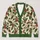 Holly Berry Botanical Motif for Festive Holiday Layering and Cozy Winter Gatherings All-over Print Knitted Cardigan - 1