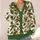 Holly Berry Botanical Motif for Festive Holiday Layering and Cozy Winter Gatherings All-over Print Knitted Cardigan - 4