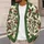 Holly Berry Botanical Motif for Festive Holiday Layering and Cozy Winter Gatherings All-over Print Knitted Cardigan - 5