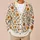 Orange Wildflower Botanical Blooms for Cozy Autumn Layering and Everyday Cottage Style All-over Print Knitted Cardigan - 6