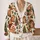 Capybara Holiday Cheer for Cozy Winter Days, Festive Vacations, and Gift Giving Days All-over Print Knitted Cardigan - 2
