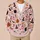 Halloween Pumpkin Ghost Bat Treats For Festive Autumn Layering Women’s Casual Style All-over Print Knitted Cardigan - 6