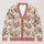 Delicate Pink Rose Blooms For Spring Layering And Feminine Everyday Garden Style All-over Print Knitted Cardigan - 1