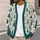 Woodland Trees And Cabin Retreat For Cozy Weekend Getaways, Nature-Loving Women Outdoors All-over Print Knitted Cardigan - 5