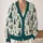 Woodland Trees And Cabin Retreat For Cozy Weekend Getaways, Nature-Loving Women Outdoors All-over Print Knitted Cardigan - 2