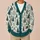 Woodland Trees And Cabin Retreat For Cozy Weekend Getaways, Nature-Loving Women Outdoors All-over Print Knitted Cardigan - 6