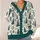 Woodland Trees And Cabin Retreat For Cozy Weekend Getaways, Nature-Loving Women Outdoors All-over Print Knitted Cardigan - 4