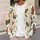 Watercolor Rooster and Hen Farmyard Motifs for Autumn Country Outings and Casual Women All-over Print Knitted Cardigan - 5