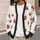 Playful Red Ladybug Garden Charm for Cozy Fall Layering, Gifts for Bug Lovers, All Ages All-over Print Knitted Cardigan - 5