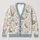 Whimsical Garden Gnomes and Easter Eggs for Cheerful Spring Layering for Women at Home All-over Print Knitted Cardigan - 1