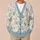 Whimsical Garden Gnomes and Easter Eggs for Cheerful Spring Layering for Women at Home All-over Print Knitted Cardigan - 6
