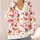Cute Halloween Ghosts, Cats and Bats for Cozy Autumn Outings and Festive Gatherings All-over Print Knitted Cardigan - 4