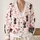 Pink Halloween Dogs, Bats and Ghosts for Cozy Autumn Layering for Women Dog Lovers All-over Print Knitted Cardigan - 2
