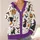 Halloween Cats Ghosts and Bats for Festive Autumn Evenings and Cozy Everyday Wear All-over Print Knitted Cardigan - 4