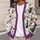 Halloween Cats Ghosts and Bats for Festive Autumn Evenings and Cozy Everyday Wear All-over Print Knitted Cardigan - 5