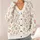 Pink Rose Garden Motifs for Romantic Autumn Layering and Vacation Style for Women All-over Print Knitted Cardigan - 4