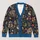 Raccoon Hedgehog Mushroom Woodland Animals For Cozy Autumn Nature Lovers All-over Print Knitted Cardigan - 1