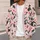 Black And White Cat Hearts For Cozy Spring Layering, Cute Everyday Gift For Cat Lovers All-over Print Knitted Cardigan - 5