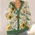 Sunflower Daisy Garden for Casual Vacation Layering, Women and Plus Size Everyday Style All-over Print Knitted Cardigan - 4