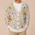 Watercolor Wildflower Blooms for Festive Everyday Layering, Women's Floral Wardrobe All-over Print Knitted Cardigan - 6